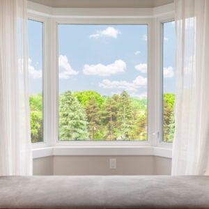 bright window view