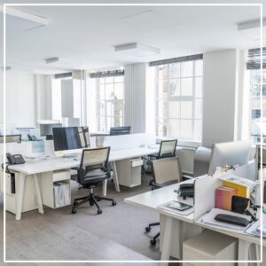 natural light in office